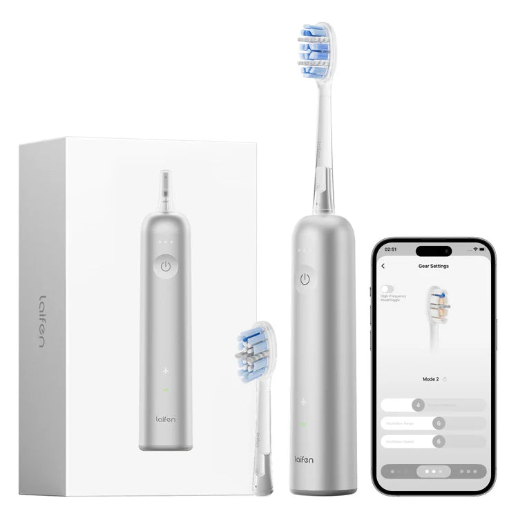 Wave Pro Electric Toothbrush (STAINLESS STEEL)